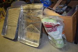 (3) BOXES OF ASSORTED PAINTING SUPPLIES
