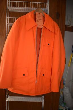 BRIGHT ORANGE SNOW SHIELD JACKET