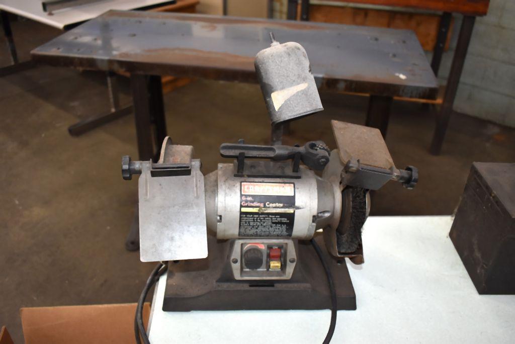 CRAFTSMAN 6" DOUBLE END BENCH GRINDER,