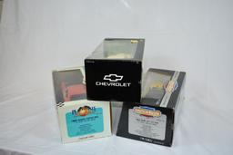 (3) 1/18" SCALE DIE CAST COLLECTORS CARS IN BOXES;