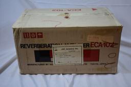 VINTAGE JVC REVERBERATION AMPLIFIER, ECA-102, N.O.S.