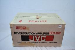 VINTAGE JVC REVERBERATION AMPLIFIER, ECA-102, N.O.S.