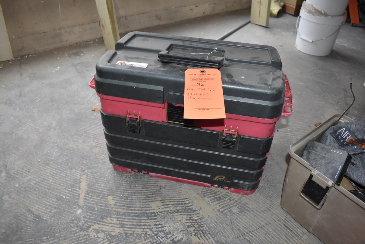 PLANO TOOLBOX W/FLIP TOP & SLIDE DRAWERS