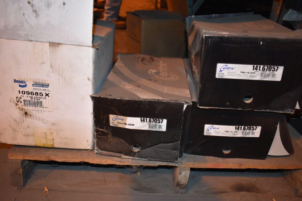 APPROX. (15) BOXES OF CENTRIC BRAKE PADS AND