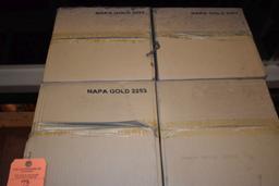 LOT OF (4) LARGE NAPA AIR FILTERS, #2253