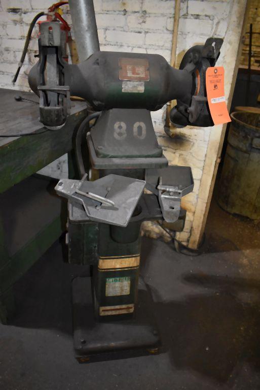 POWERMATIC TOOL DOUBLE END GRINDER, 8" WHEELS,