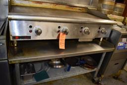 GMCW CECILWARE PRO GAS GRIDDLE 14"H x 48"W x 30"D