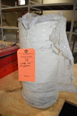 LARGE ROLL OF PLASTIC