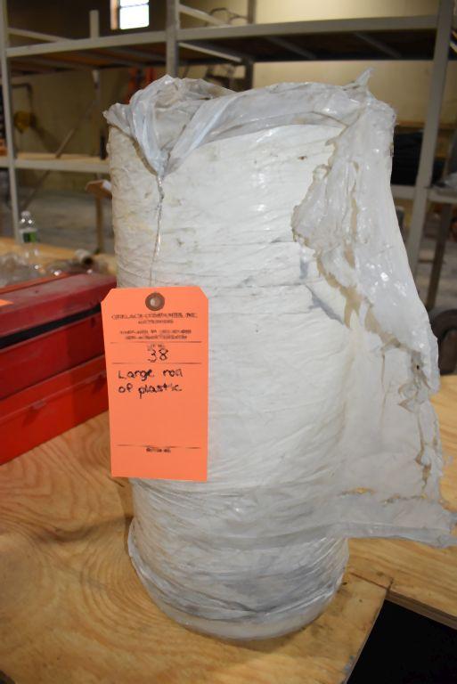 LARGE ROLL OF PLASTIC
