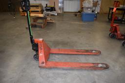 BT LIFTER PALLET JACK, APPROX. 5,000 LB. CAPACITY, ORANGE