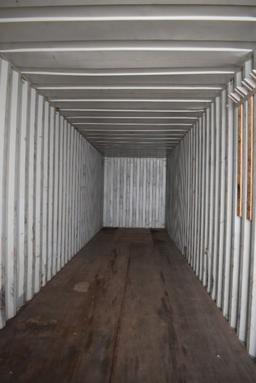 1988 TEXTAINER 40' STEEL SHIPPING CONTAINER,