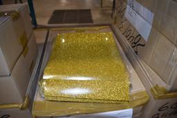 SKID WITH 10+ BOXES PART #600856 GLITTER GOLD #476