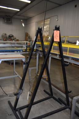 A-FRAME ROLLER RACK ENDS - NO POLES