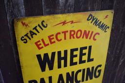 WHEEL BALANCING SIGN BY FOTO-TEL SIGN,