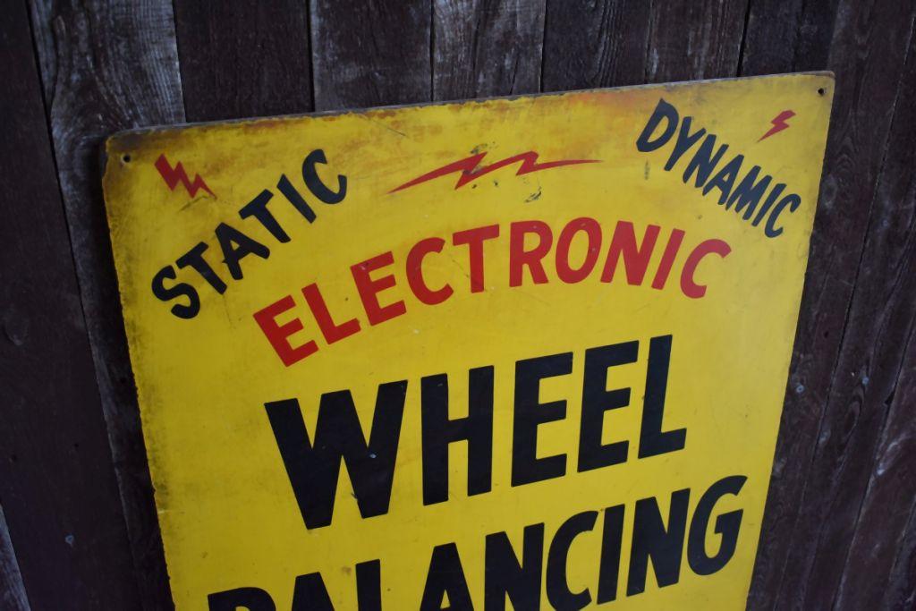 WHEEL BALANCING SIGN BY FOTO-TEL SIGN,