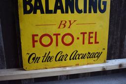 WHEEL BALANCING SIGN BY FOTO-TEL SIGN,