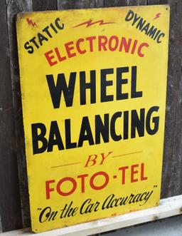 WHEEL BALANCING SIGN BY FOTO-TEL SIGN,