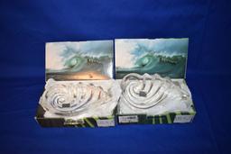 (2) NEW MIKASA SWETT DISHES, 7-1/2"