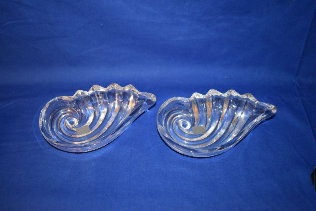 (2) NEW MIKASA SWETT DISHES, 7-1/2"