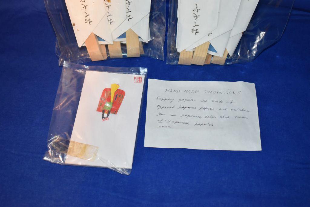 HAND MADE CHOPSTICKS MADE FROM JAPANESE PAPER