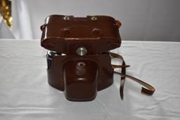 VINTAGE THAGEE DRESDEN EXAKTA VAREX CAMERA, WITH LEATHER CASE,