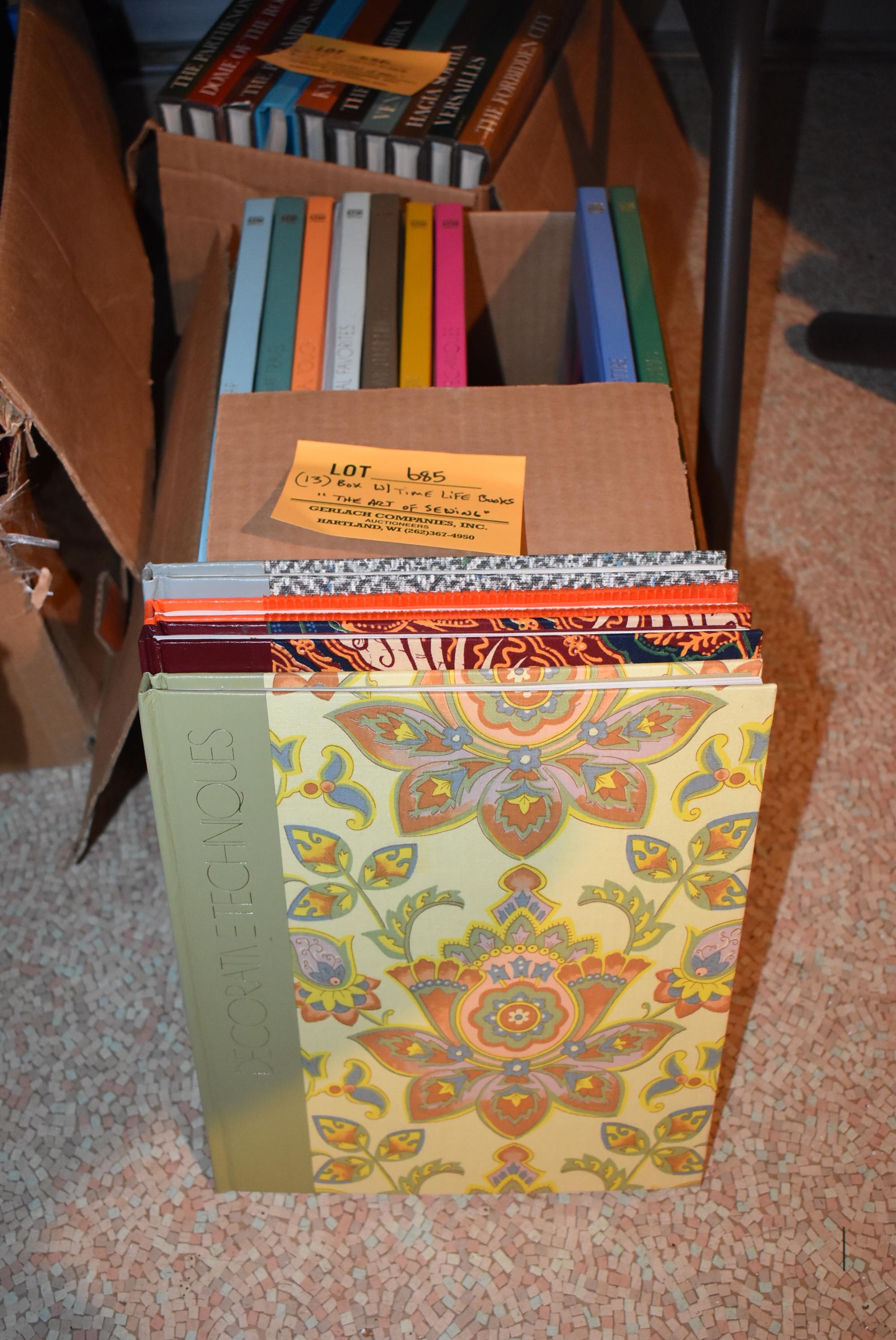 (13) TIME LIFE BOOKS, THE ART OF SEWING