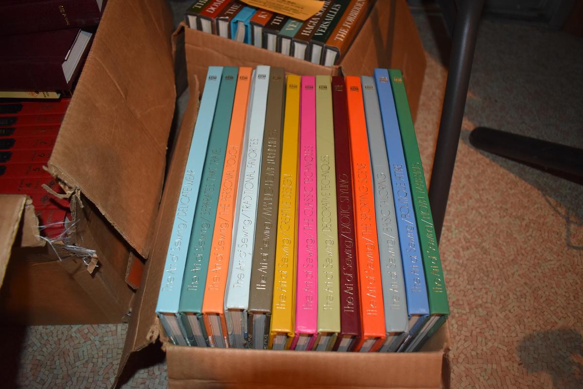 (13) TIME LIFE BOOKS, THE ART OF SEWING