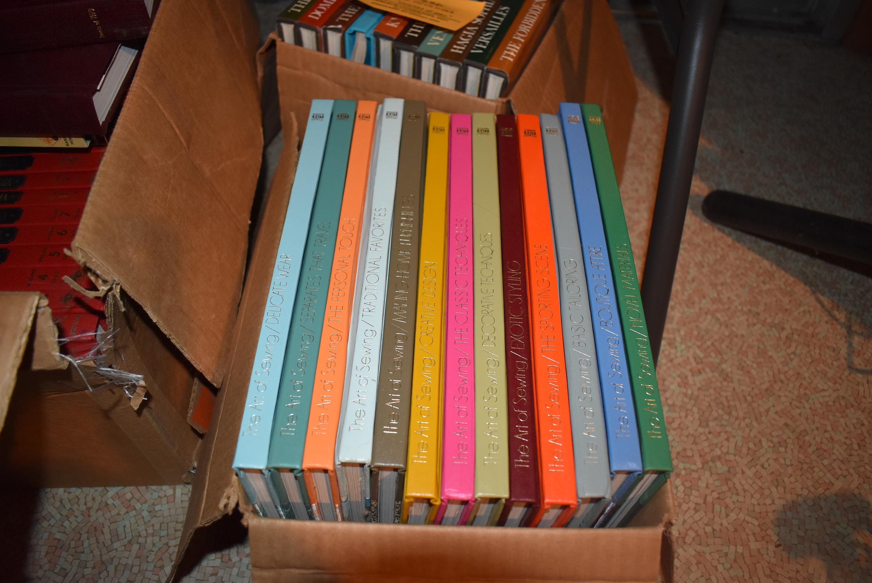 (13) TIME LIFE BOOKS, THE ART OF SEWING