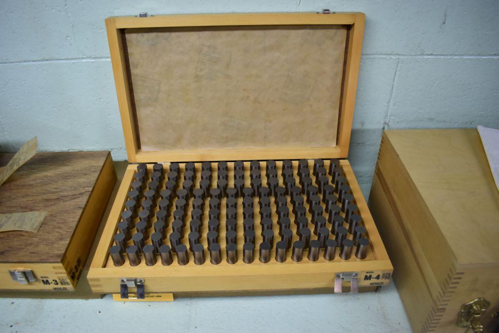 NEW MEYER GAGE PIN SET, MODEL M-4, .626/.750 MINUS