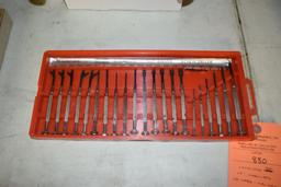 SET OF WRENCHES, DRIVERS, HEX KY, NUT DRIVER,