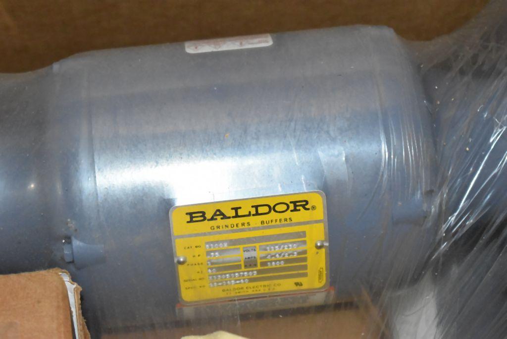 BALDOR BUFFER/GRINDER, CAT #8100W, .75 HP, 1 PH, 60