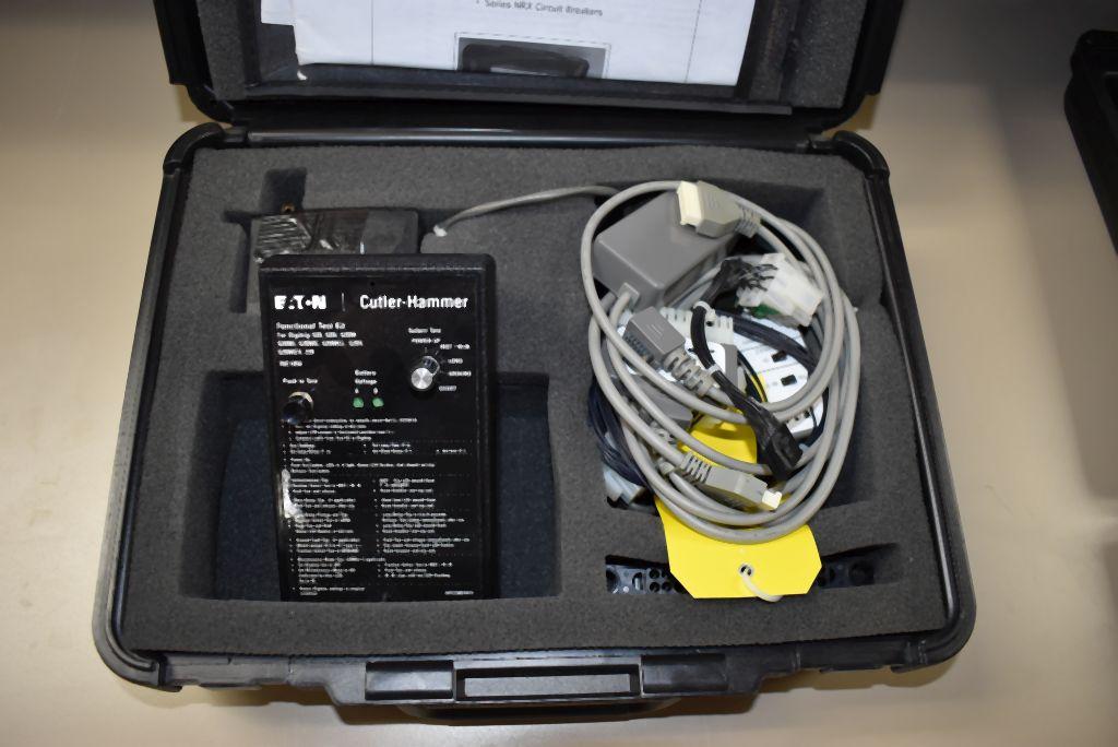 EATON CUTLER HAMMER FUNCTION TEST KIT, LEADS, CASE,