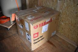 YAMAHA GAS GEN SET, MODEL EF301SEBQ INVERTER, NIB,