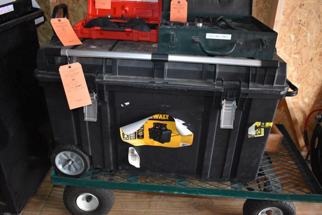 DEWALT TOUGH CHEST MOBILE STORAGE, EMPTY, 38-1/2" X