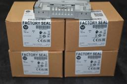 (4) ALLEN-BRADLEY FLEX TERMINAL BASE,