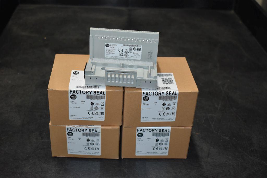 (4) ALLEN-BRADLEY FLEX TERMINAL BASE,