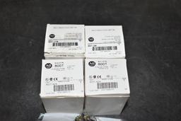 (2) ALLEN-BRADLEY 30MM SELECTOR SWITCH 800T PB;