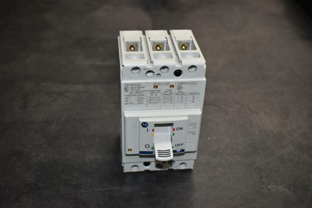 ALLEN-BRADLEY MODED CASE CIRCUIT BREAKER,