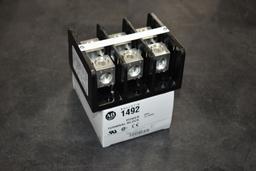 (2) ALLEN-BRADLEY POWER TERMINAL BLOCK, CAT NO.