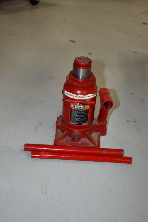 BIG RED 12 TON HYDRAULIC BOTTLE JACK