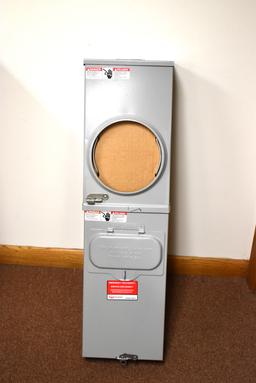 MILBANK ENCLOSED METER BOX, NO. 1216354 REV A,