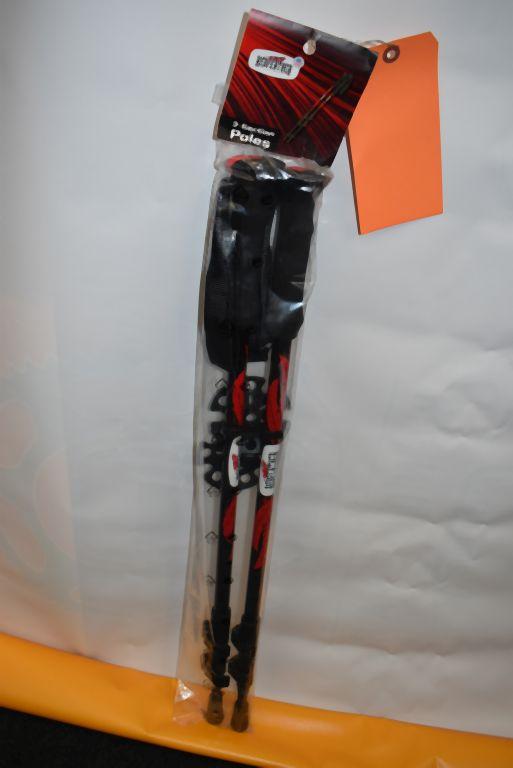 PAIR OF REDFEATHER THREE SECTION SNOW POLES