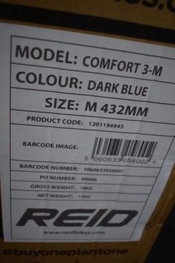 REID BIKE: DARK BLUE, MODEL COMFORT 3.M, SIZE M,