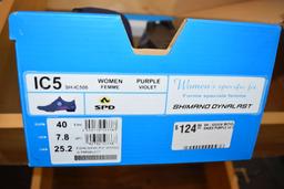 PAIR OF SHIMANO BIKE SHOES, MODEL DYNALAST IC5,