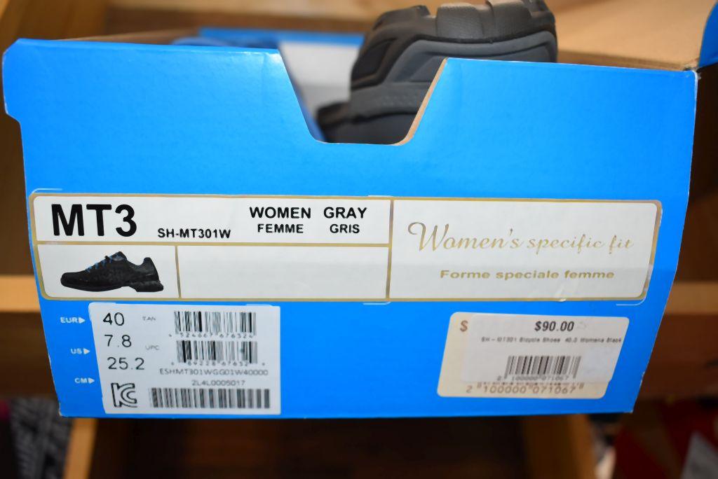 PAIR OF SHIMANO BIKE SHOES, MODEL MT3,