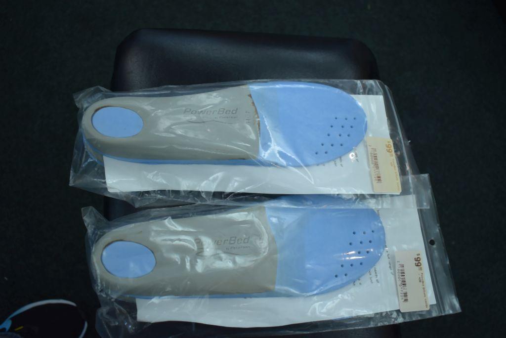 (2) PAIRS SIZE 40 ALL SPORT POWER BED INSOLES