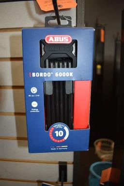 ABUS BORDO 6000K BIKE LOCK, NEW IN BOX