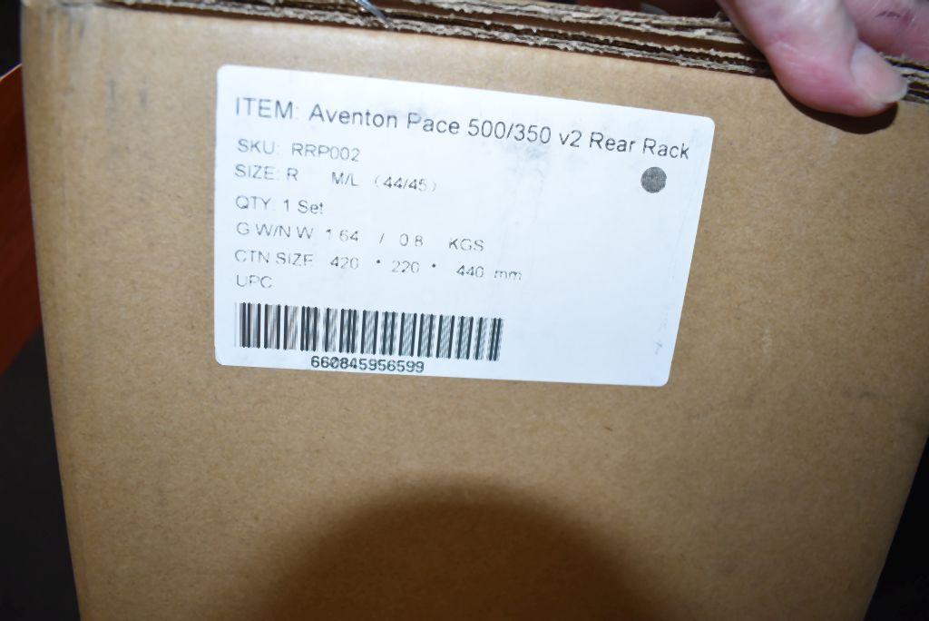 AVENTON PACE REAR RACK, NEW IN BOX, SIZE: R M/L