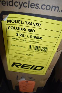 REID BIKE: RED, MODEL TRANSIT, SIZE L, 510mm,