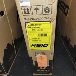 REID BIKE: RED, MODEL TRANSIT, SIZE L, 510mm,